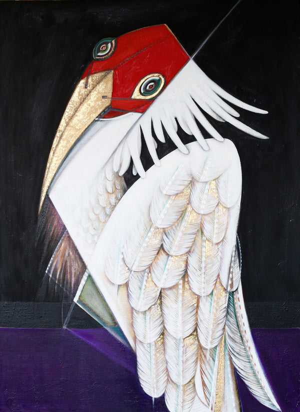 Japanese crested ibis/朱鷺